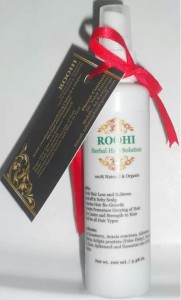 A 100 ml bottle spray of Roohi Hair Solution will only cost you 20 sgd